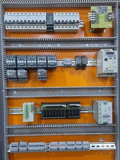 Control panel with HMI System